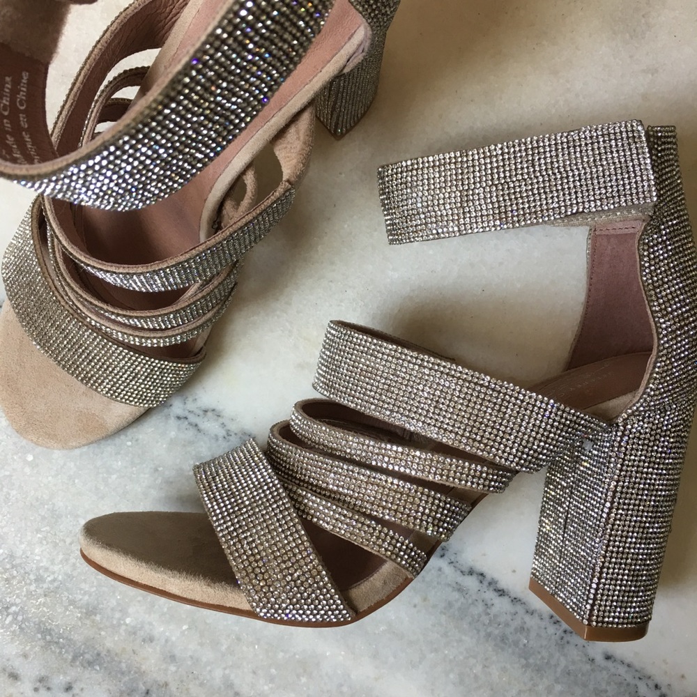 Free People + Jeffrey Campbell Sparkle Heels